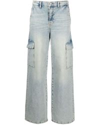 7 For All Mankind - Scout Cargo Denim Jeans - Lyst