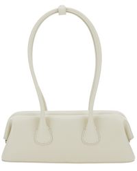 OSOI - 'Boat Wide Mini' Shoulder Bag With Round Handles And Logo Lettering On The Front - Lyst
