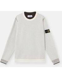 Stone Island - Crewneck Sweater - Lyst