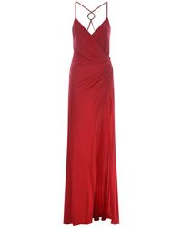 Pinko - Long Dress "vivara" - Lyst