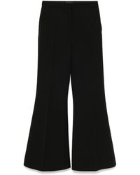 Givenchy - Wool Flared Trousers - Lyst
