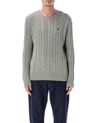 Polo Ralph Lauren - Cotton Cable-Knit Sweater - Lyst