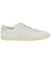 Veja - 'Panenka' Sneaker With Logo On The Side And Contrasting Heel - Lyst