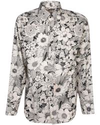 Tom Ford - Floral Print Shirt - Lyst
