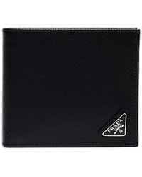 Prada - Saffiano Leather Wallet - Lyst