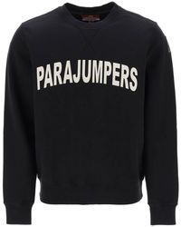 Parajumpers - 'caleb' Logo Print Sweatshirt - Lyst