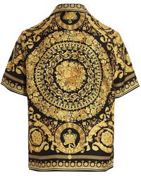 Versace - Printed Silk Shirt - Lyst