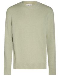 Lanvin - Wool And Mohair Blend Sweater - Lyst