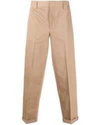 Golden Goose - Cropped Straight-leg Chinos - Lyst