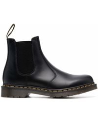 Dr. Martens - Unisex Vegan 2976 Felix Platform Chelsea Boots Black Felix Rub Off - Lyst