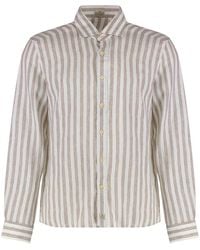 Sonrisa - Striped Linen Shirt - Lyst