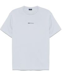 Paul & Shark - Logo Print Cotton T-Shirt - Lyst