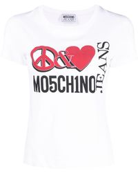 Moschino Jeans - T-shirt Clothing - Lyst