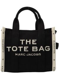 Marc Jacobs - Traveler Tote Mini Tote Bag White/black - Lyst