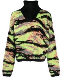 ERL - Jacquard Tiger Sweater Knit Clothing - Lyst
