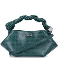 Ganni - Mini Braided Bou Handbag - Lyst