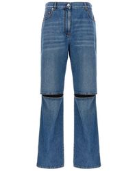 JW Anderson - Cut-out Jeans - Lyst
