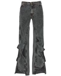 Y. Project - 'Hook And Eye' Jeans - Lyst