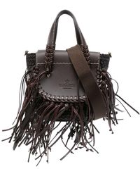 CUBA LAB - 'Habanera Fringes Ebony' Coffee Tote Bag - Lyst