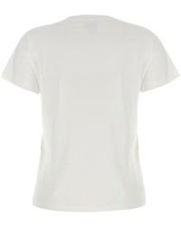 Pinko - 'Nambrone' Crewneck T-Shirt With Love Birds Diamond Cut Logo On The Chest - Lyst