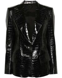 Tom Ford - Leather Outerwears - Lyst