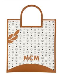 MCM - Tote Fold Bag "Aren" Xl - Lyst