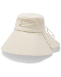 Ruslan Baginskiy - Cotton Hat With Bow Detail On The Back - Lyst