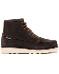 Sebago - "tala Mid Suede" Lace Up Boots Shoes - Lyst