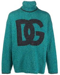 Dolce & Gabbana - Turtle Neck Sweater - Lyst
