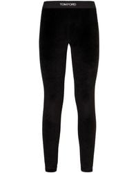 Tom Ford - Velvet Leggings - Lyst