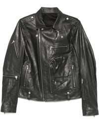 Rick Owens - Jumbo Bauhaus Stooges Biker Jacket - Lyst