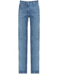 Ferragamo - Denim Cotton Jeans - Lyst