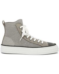 Brunello Cucinelli - Knitted Sneakers - Lyst