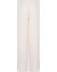 Akris Classic No-waistband Pants in Orange | Lyst