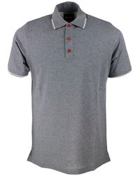 Kiton - Short-sleeved Polo In Cotton Jersey - Lyst