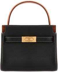 Tory Burch - Petite Double Lee Radziwill Hand Bags - Lyst
