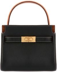 Tory Burch - Petite Double Lee Radziwill Hand Bags - Lyst