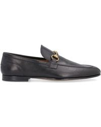 Gucci - Jordaan Leather Loafer - Lyst