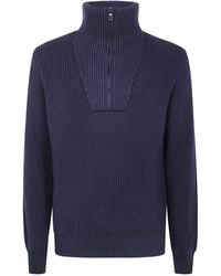FILIPPO DE LAURENTIIS - Half Zip Sweater Clothing - Lyst