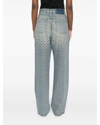 Golden Goose - Journey W's Pant Kim Sand Wash All Over Eyelet - Lyst