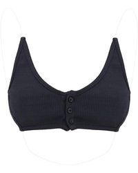 Y. Project - Y Project Invisible Strap Crop Top With Spaghetti - Lyst