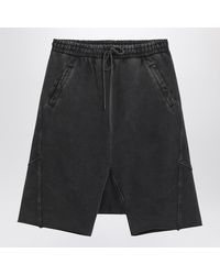Entire studios - Washed Bermuda Shorts With Low Crotch - Lyst