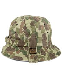 Kapital - "Camouflage Herringbone" Bucket Hat - Lyst