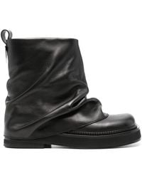 The Attico - Leather Ankle Boots Mini Robin - Lyst