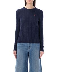 Polo Ralph Lauren - Cable-knit Crewneck Jumper - Lyst