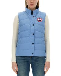 Canada Goose - Padded Vest With Logo - Lyst