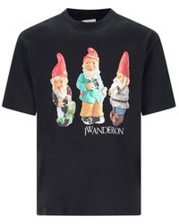 JW Anderson - Printed T-shirt - Lyst