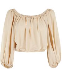 FEDERICA TOSI - Blouse With Square Neckline - Lyst