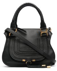 Chloé - Chloé Marcie Small Leather Handbag - Lyst