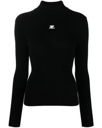 Courreges - Ribbed Sweater - Lyst